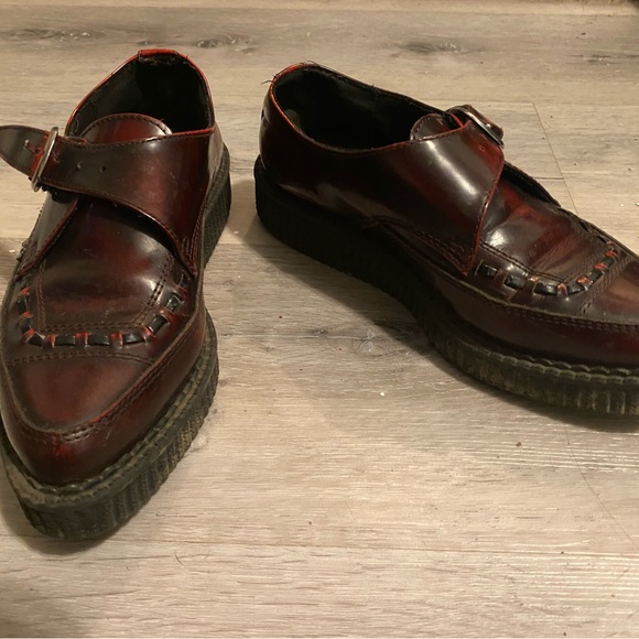 Oxblood female creepers size US 6 - Picture 2 of 6